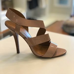 Michael Kors blush patent heel.